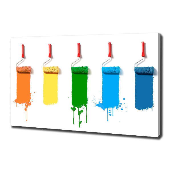 Foto quadro su tela Rulli da pittura