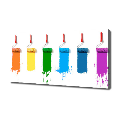 Foto quadro su tela Rulli da pittura