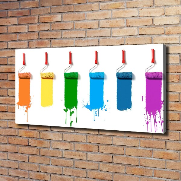 Foto quadro su tela Rulli da pittura