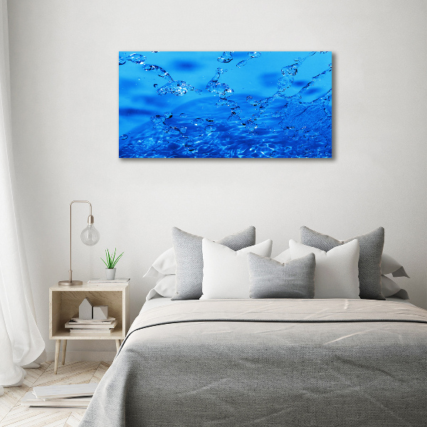 Quadro stampa su tela Gocce d'acqua