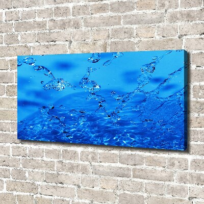 Quadro stampa su tela Gocce d'acqua