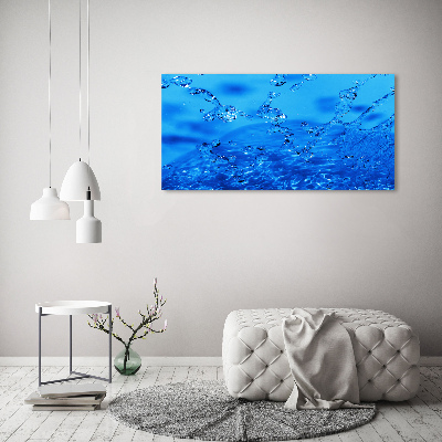 Quadro stampa su tela Gocce d'acqua
