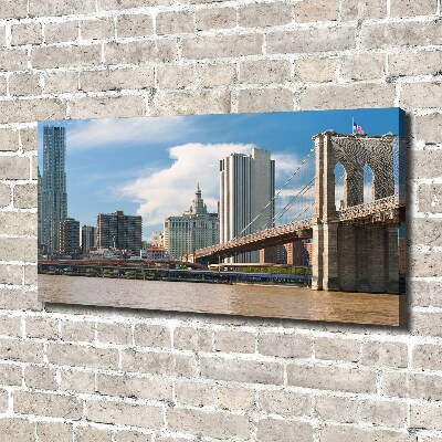 Quadro su tela Ponte di Brooklyn