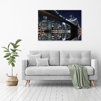 Foto quadro su tela Ponte di Brooklyn