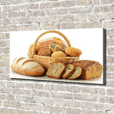 Foto quadro su tela Pane nel cestino