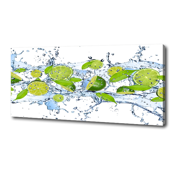 Quadro su tela Calce e acqua