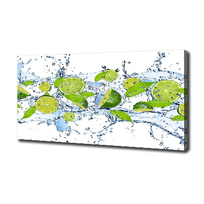 Quadro su tela Calce e acqua