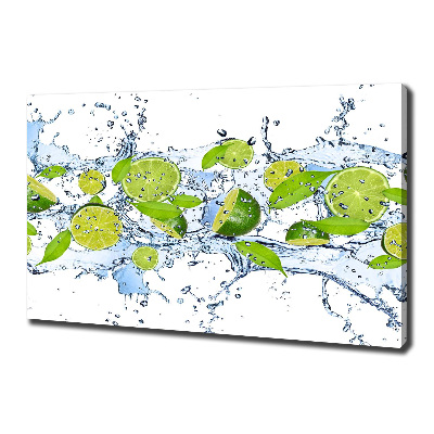 Quadro su tela Calce e acqua