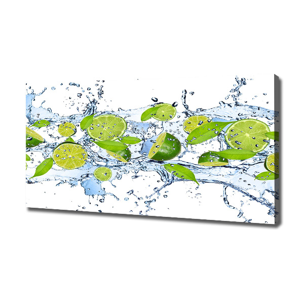 Quadro su tela Calce e acqua