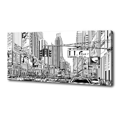 Foto quadro su tela Le strade di New York