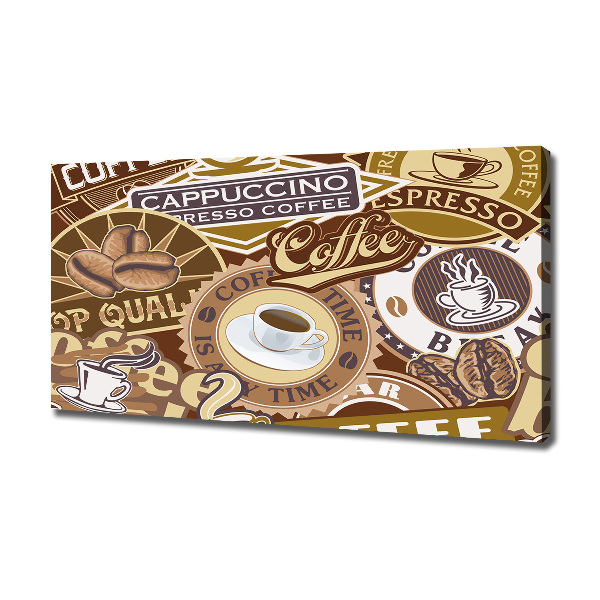 Quadro su tela Caffetteria