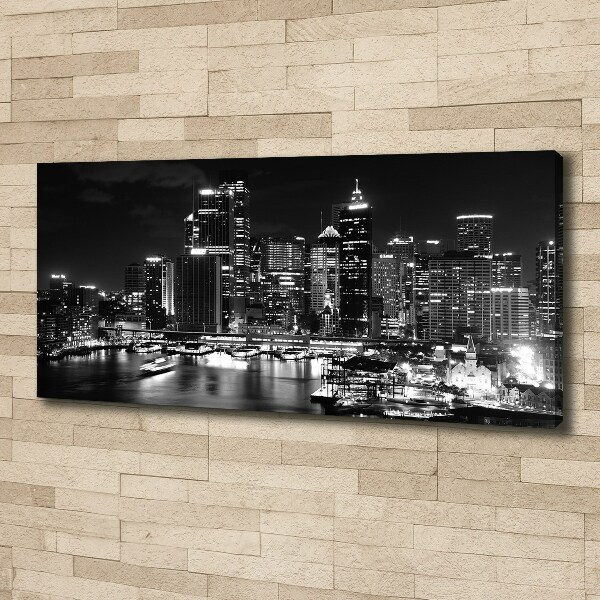 Foto quadro su tela Sydney di notte