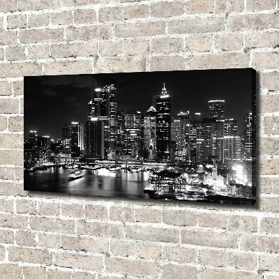 Foto quadro su tela Sydney di notte