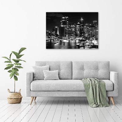 Foto quadro su tela Sydney di notte