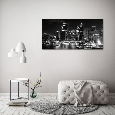 Foto quadro su tela Sydney di notte