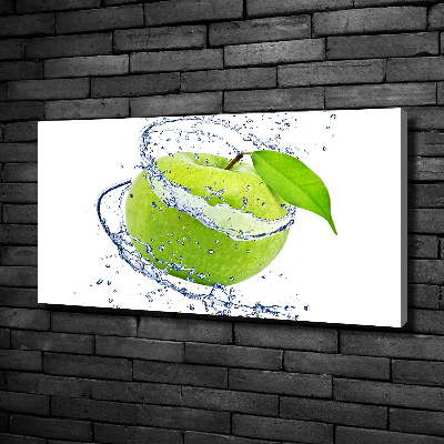 Quadro stampa su tela Mela verde