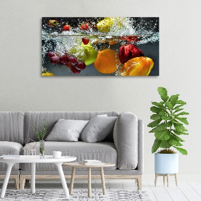 Quadro stampa su tela Frutta e verdura