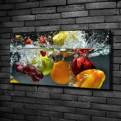 Quadro stampa su tela Frutta e verdura