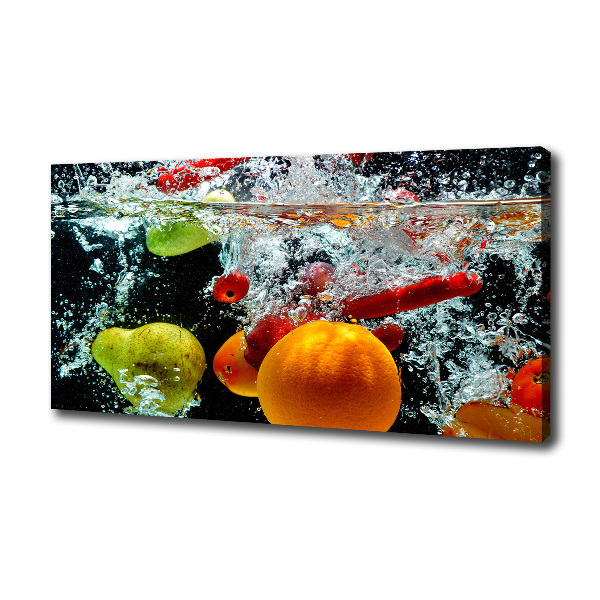 Foto quadro su tela Frutti sott'acqua