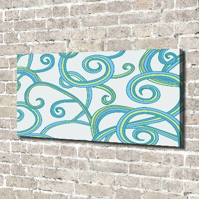 Quadro su tela Spirali astratte