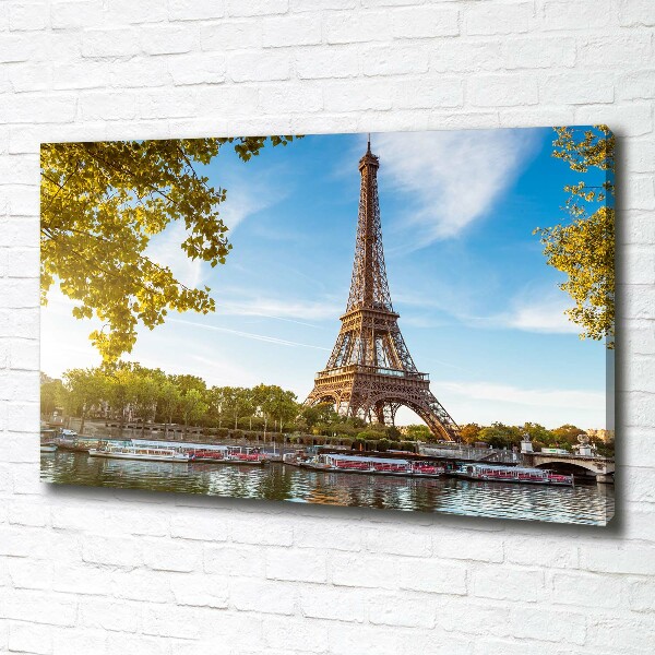 Quadro stampa su tela Torre Eiffel Parigi