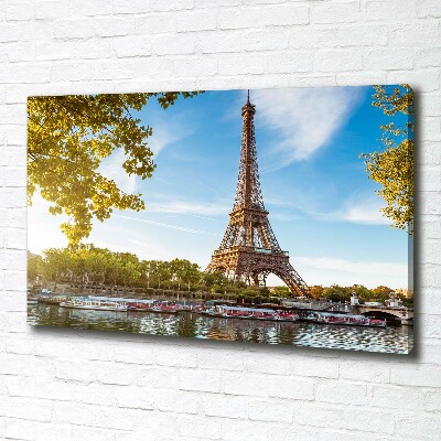Quadro stampa su tela Torre Eiffel Parigi