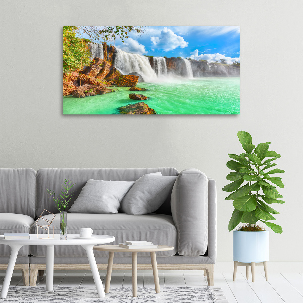 Foto quadro su tela Cascata