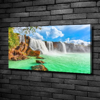 Foto quadro su tela Cascata
