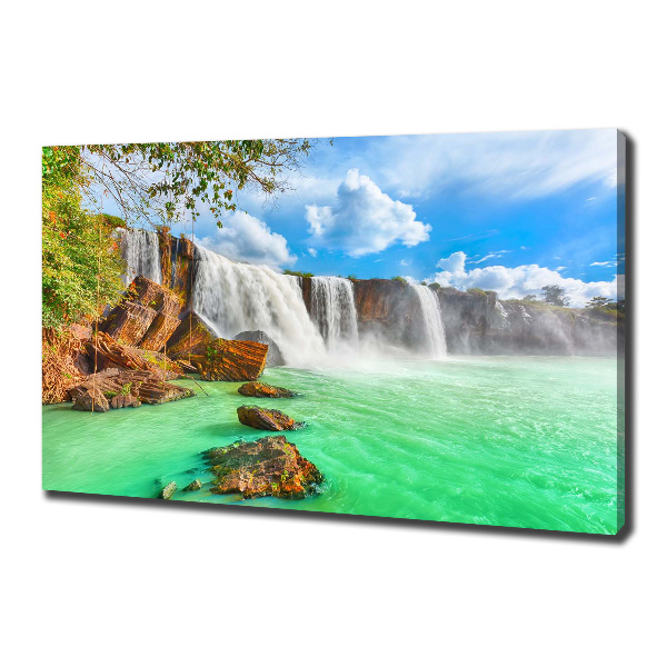 Foto quadro su tela Cascata