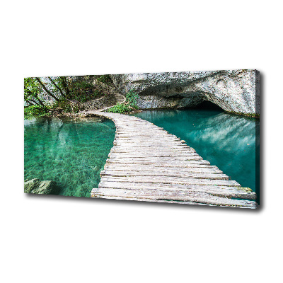 Quadro stampa su tela Laghi di Plitvice
