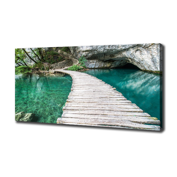 Quadro stampa su tela Laghi di Plitvice