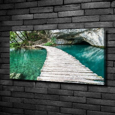 Quadro stampa su tela Laghi di Plitvice