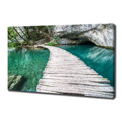 Quadro stampa su tela Laghi di Plitvice