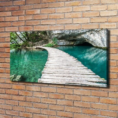 Quadro stampa su tela Laghi di Plitvice