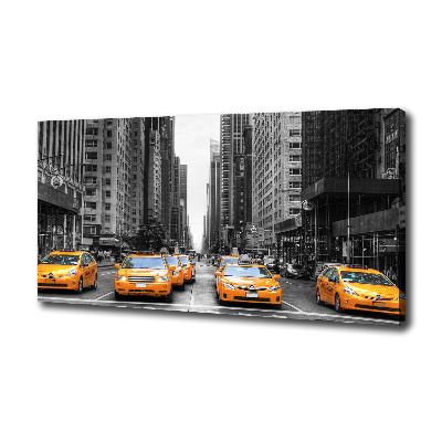 Quadro stampa su tela Taxi di New York
