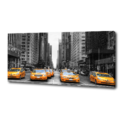 Quadro stampa su tela Taxi di New York