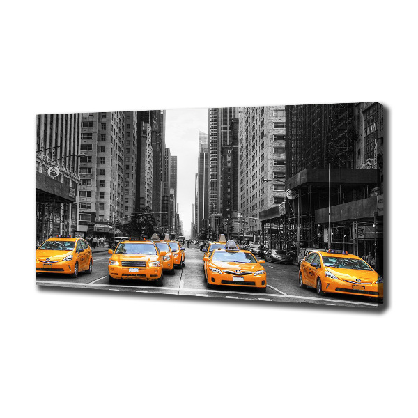 Quadro stampa su tela Taxi di New York