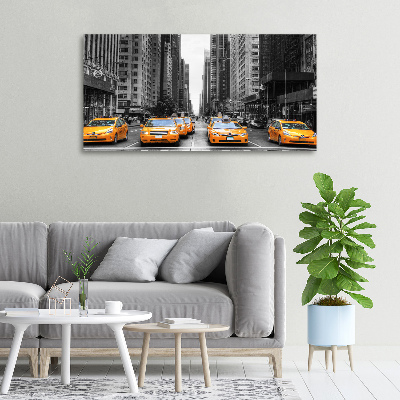 Quadro stampa su tela Taxi di New York