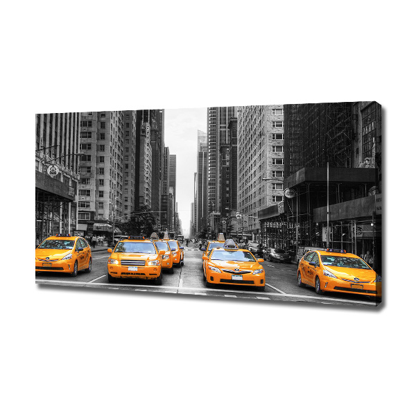 Quadro stampa su tela Taxi di New York