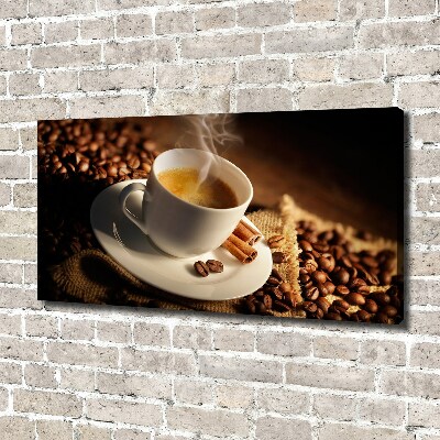 Quadro su tela Caffè in tazza