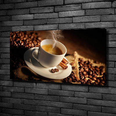 Quadro su tela Caffè in tazza