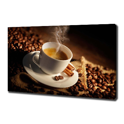 Quadro su tela Caffè in tazza