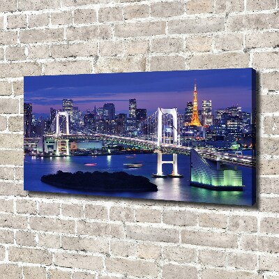 Foto quadro su tela Ponte di Tokyo