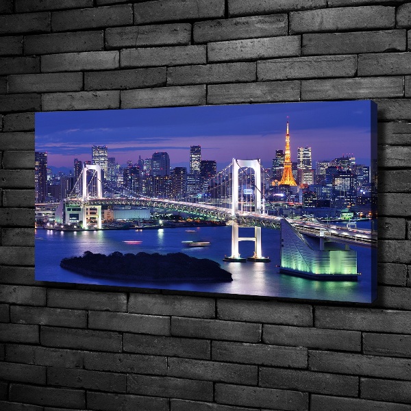 Foto quadro su tela Ponte di Tokyo