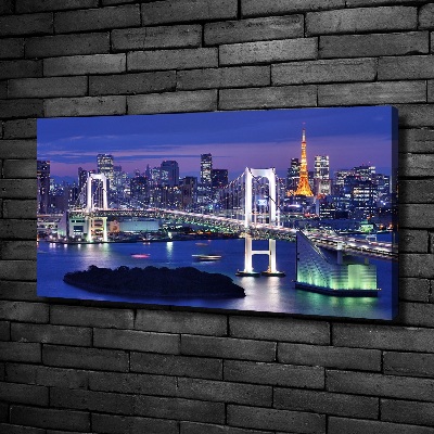 Foto quadro su tela Ponte di Tokyo