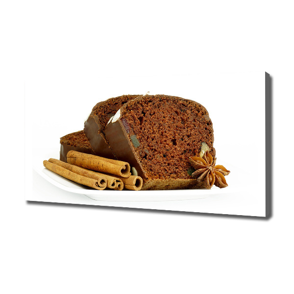 Foto quadro su tela Pan di zenzero e vaniglia