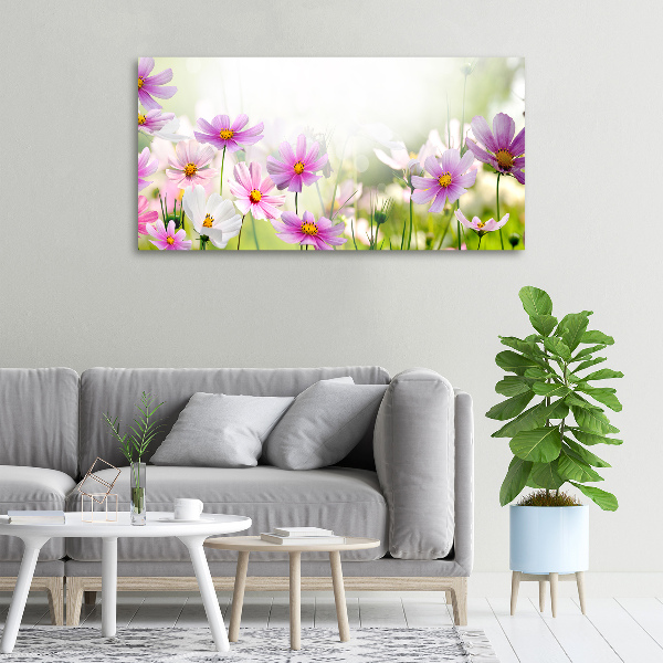Quadro stampa su tela Fiori nel prato