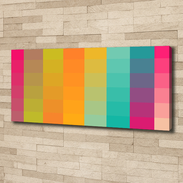 Foto quadro su tela Quadrati colorati