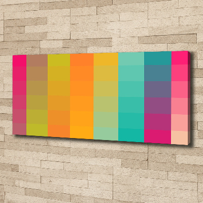 Foto quadro su tela Quadrati colorati