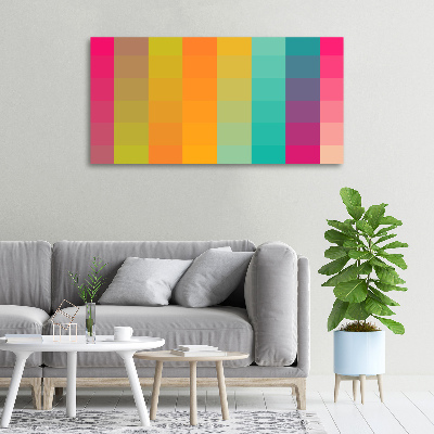 Foto quadro su tela Quadrati colorati